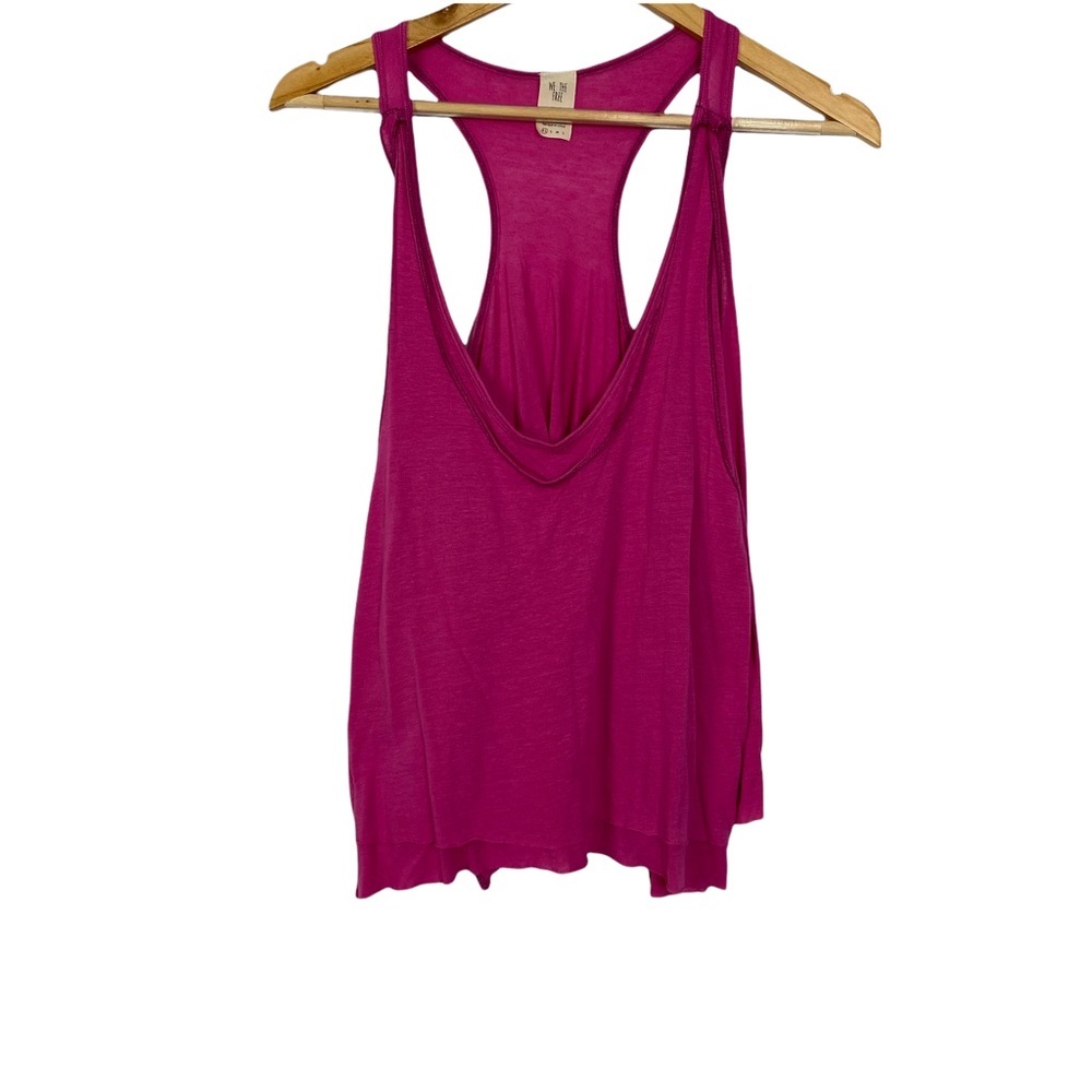 Free People Karmen Sleeveless Layer Tank Top Pink XS OB584638 - Picture 4 of 10